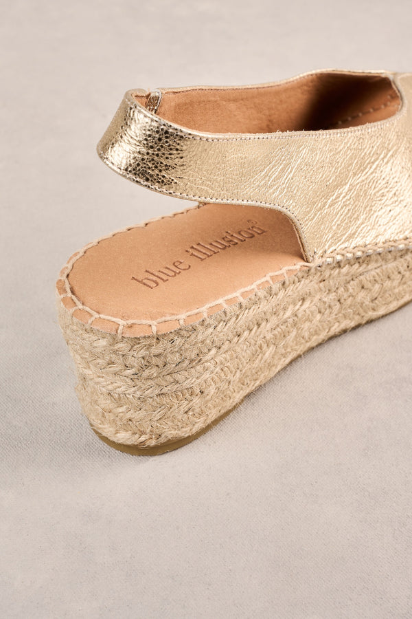 Isla Espadrille - Gold