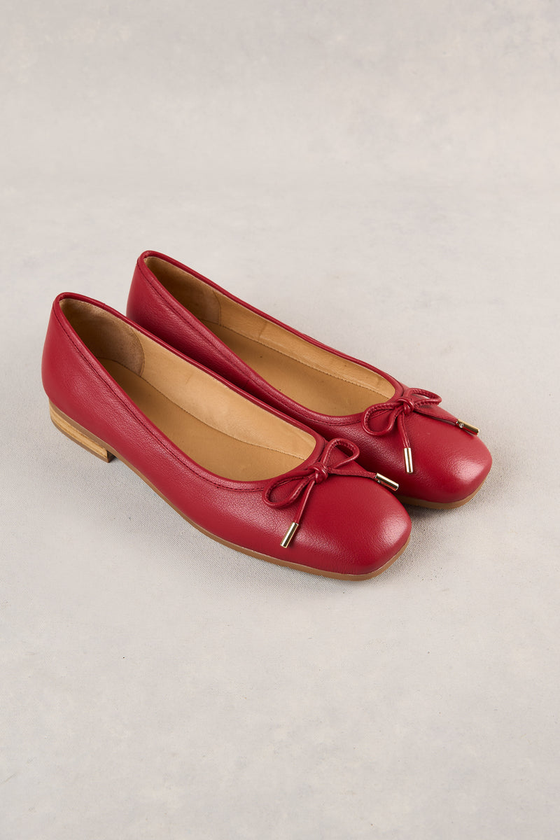 Alice Ballet Flat - Red