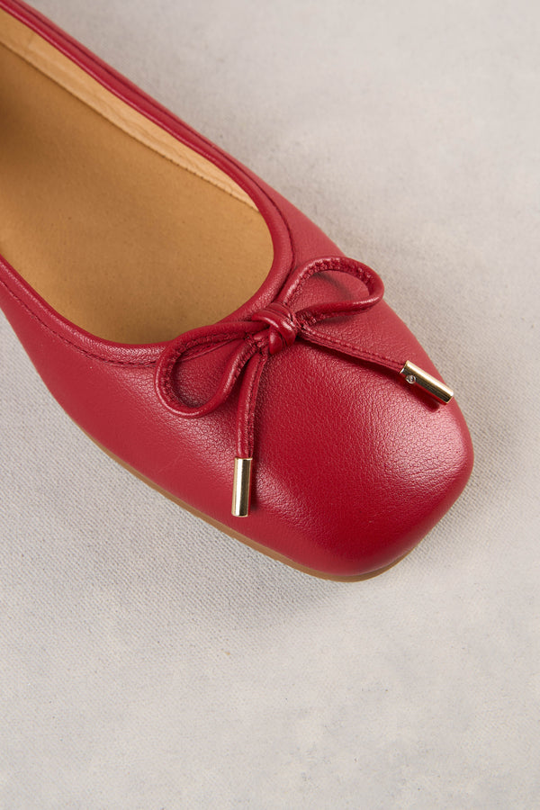 Alice Ballet Flat - Red