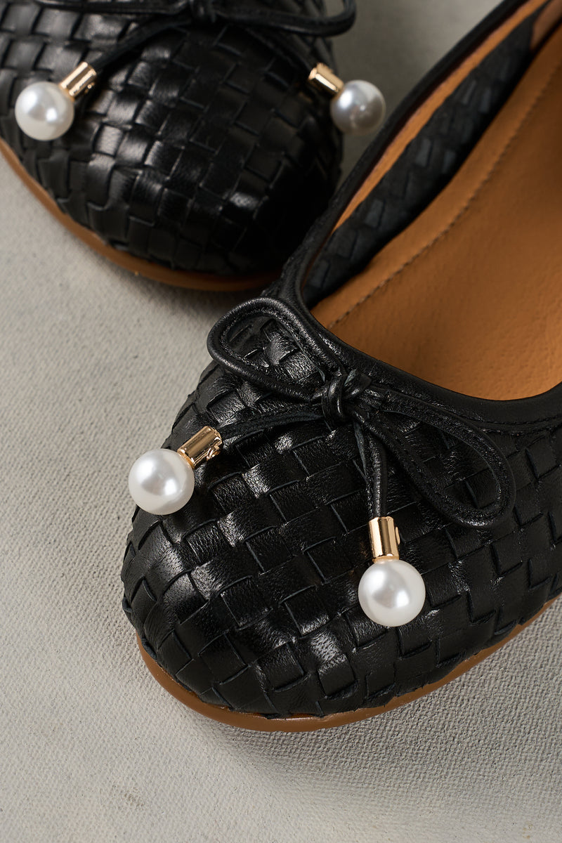 Gia Woven Ballet - Black