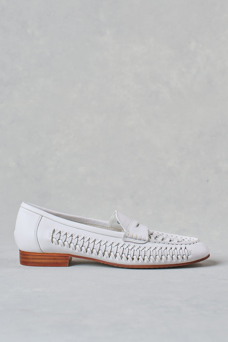 Nora Loafer - White