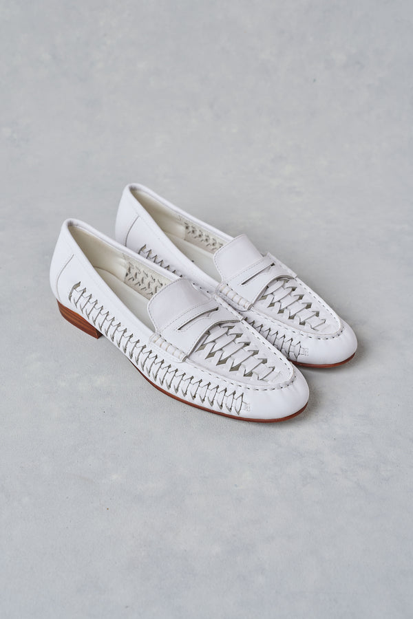 Nora Loafer - White