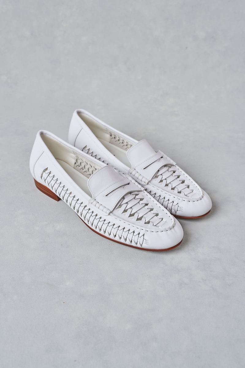 Nora Loafer - White