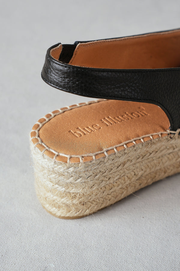 Isla Espadrille – Black