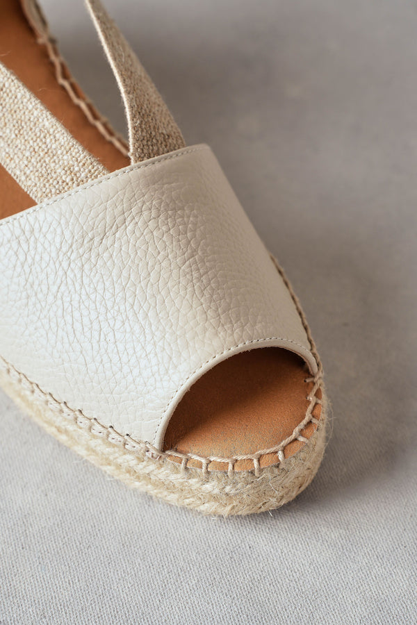 Helena Espadrille - Cream