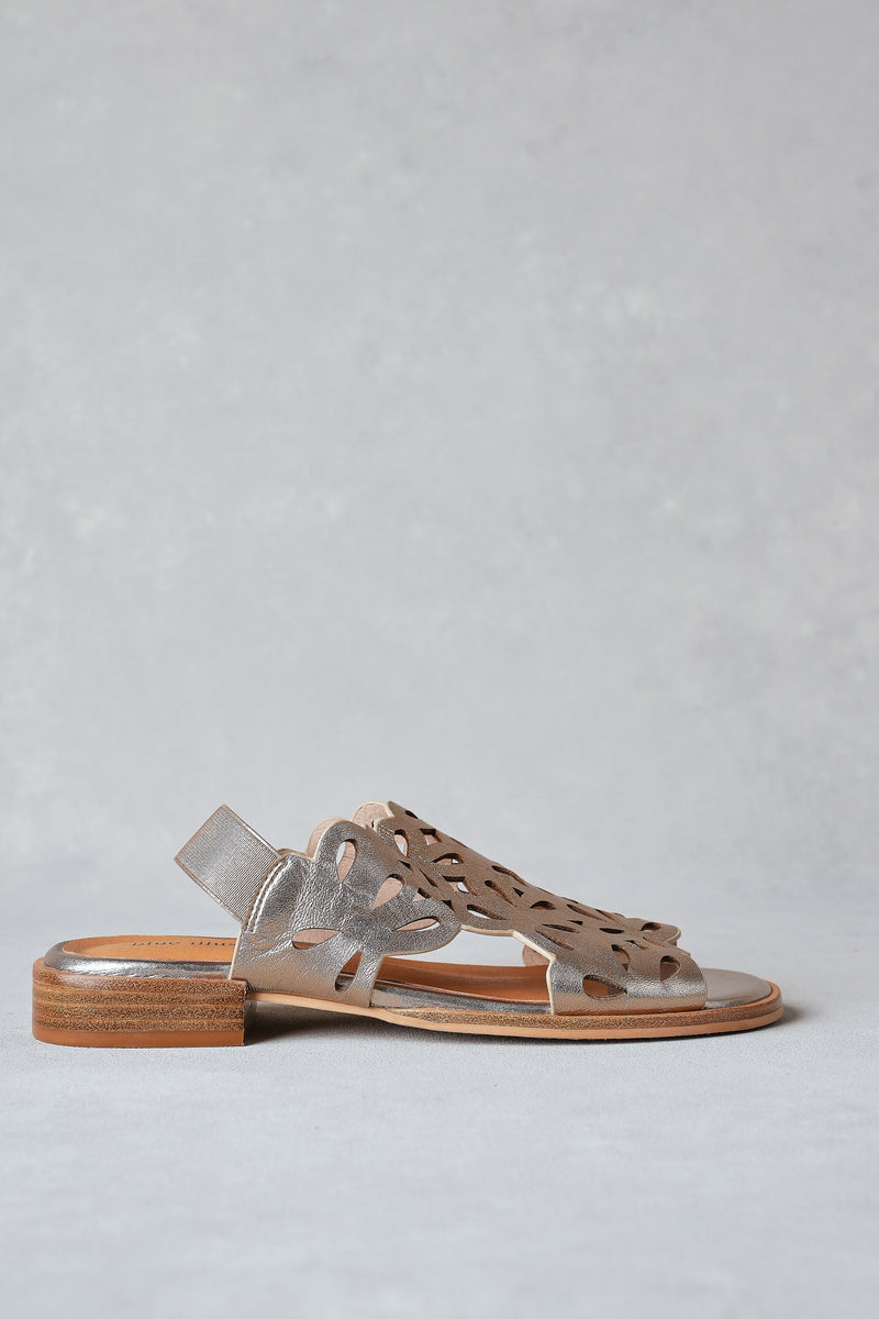 Clara Cut Out Sandal - Pewter