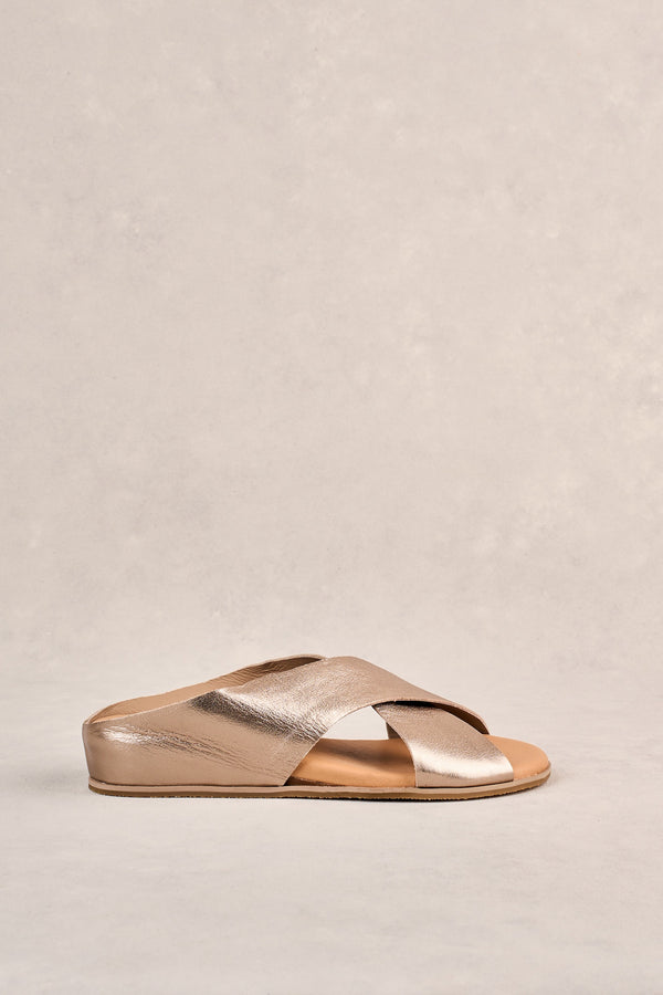 Harli Sandal - Pale Rose Gold