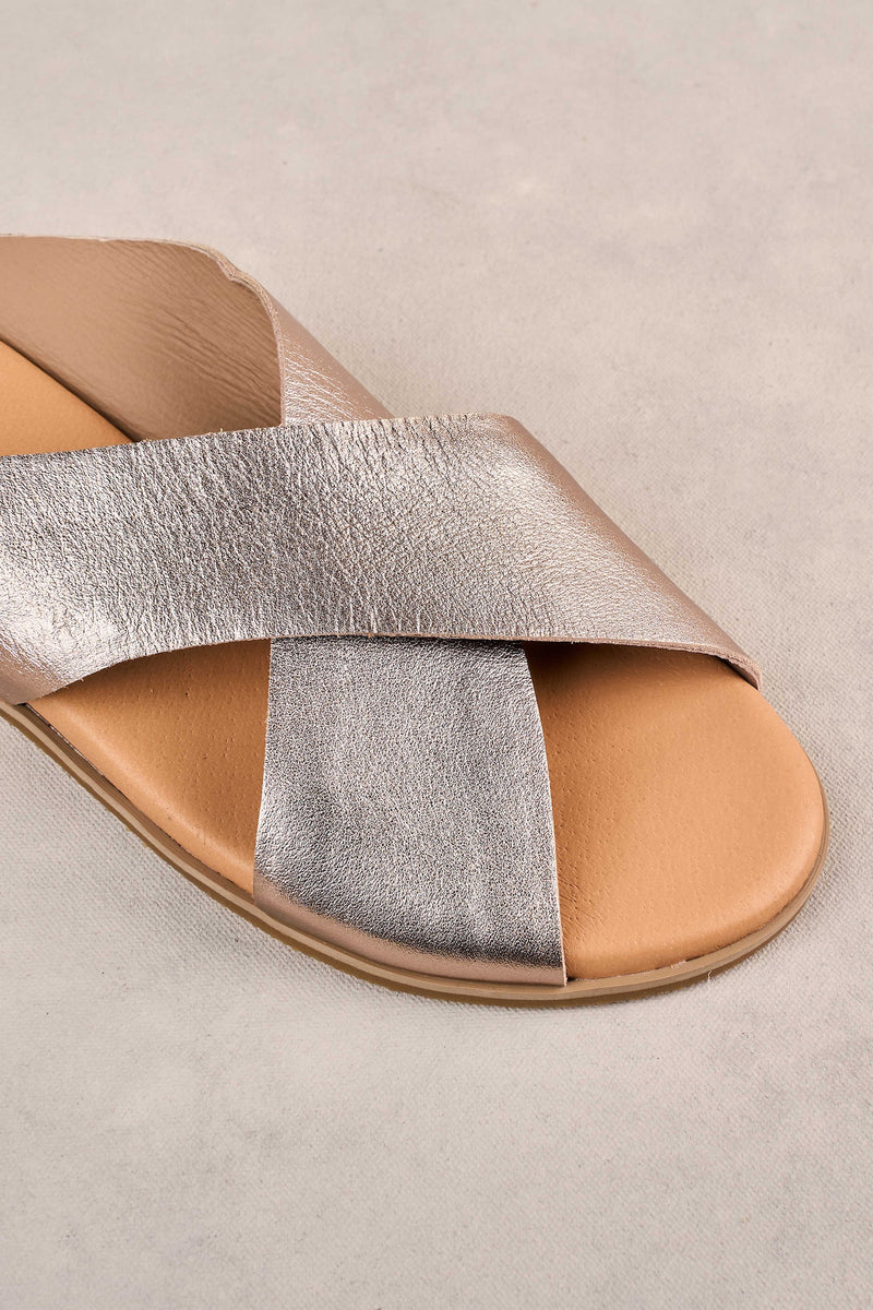 Harli Sandal - Pale Rose Gold