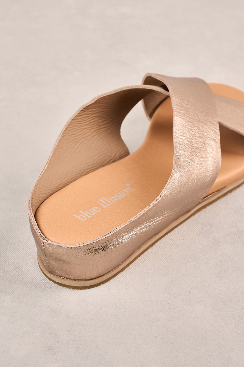 Harli Sandal - Pale Rose Gold