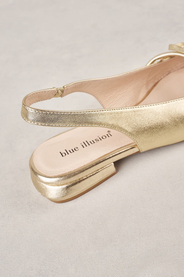 Sabine Slingback - Gold