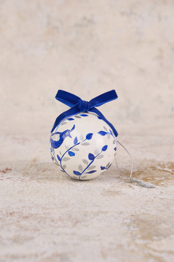 Seaside Bird Bauble 3"