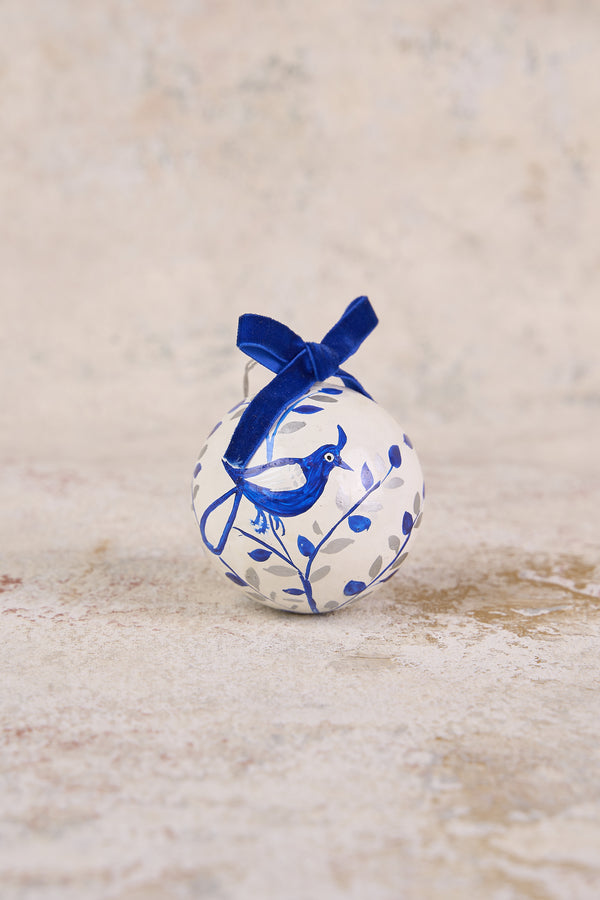 Seaside Bird Bauble 3"