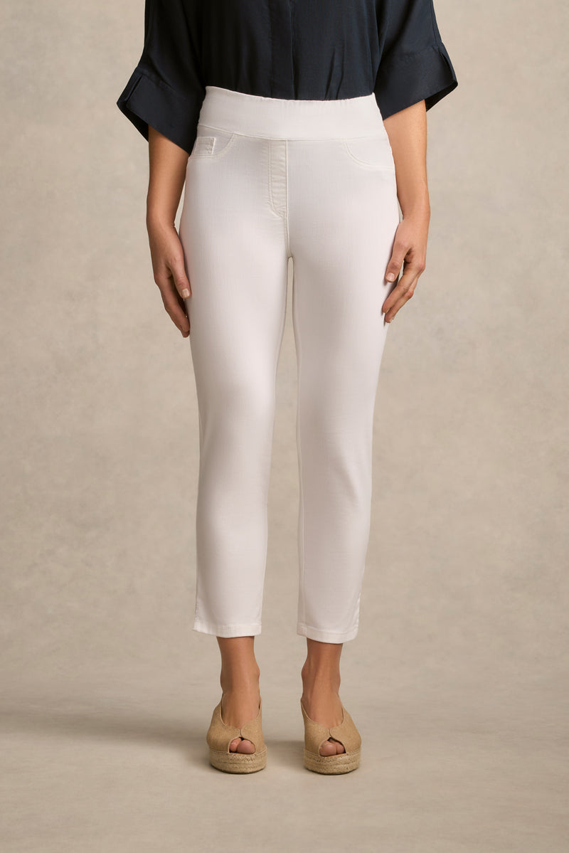 Bengajean® 3/4 Slim Leg - White