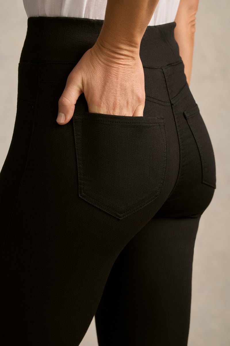 Bengajean® 3/4 Slim Leg - Black