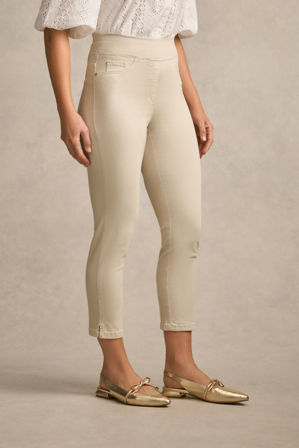Bengajean® 3/4 Slim Leg - Taupe