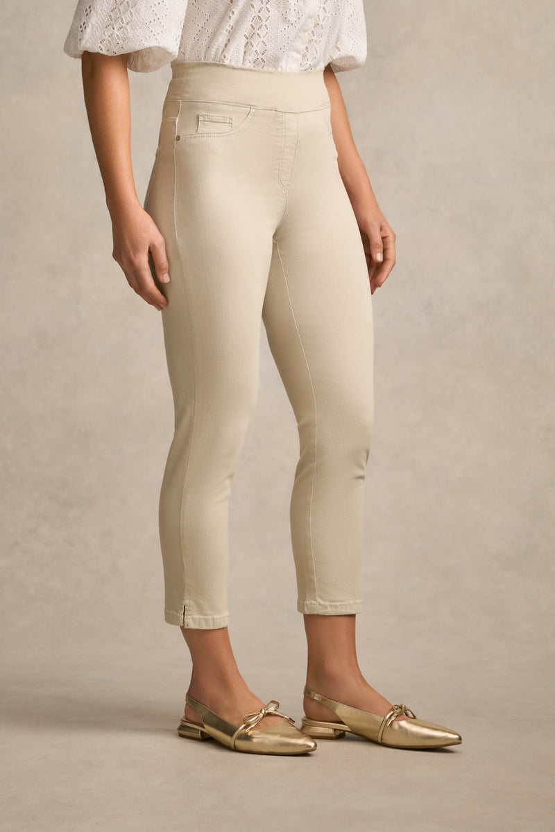 Bengajean® 3/4 Slim Leg - Taupe