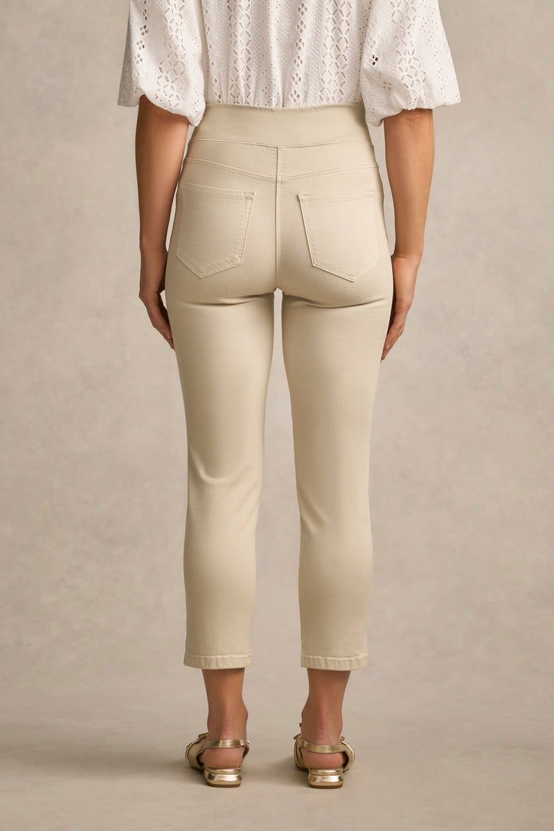 Bengajean® 3/4 Slim Leg - Taupe