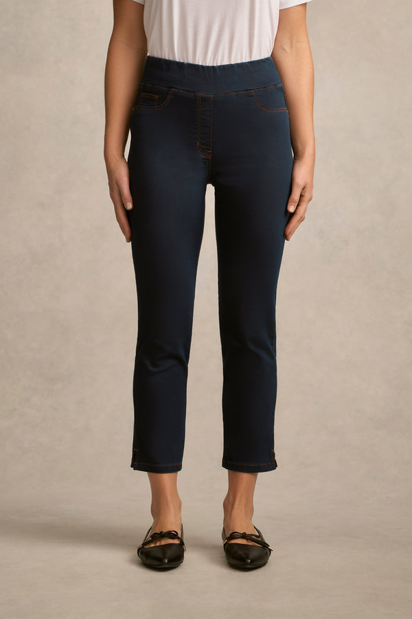 Bengajean® 3/4 Slim Leg - Clean Denim Blue