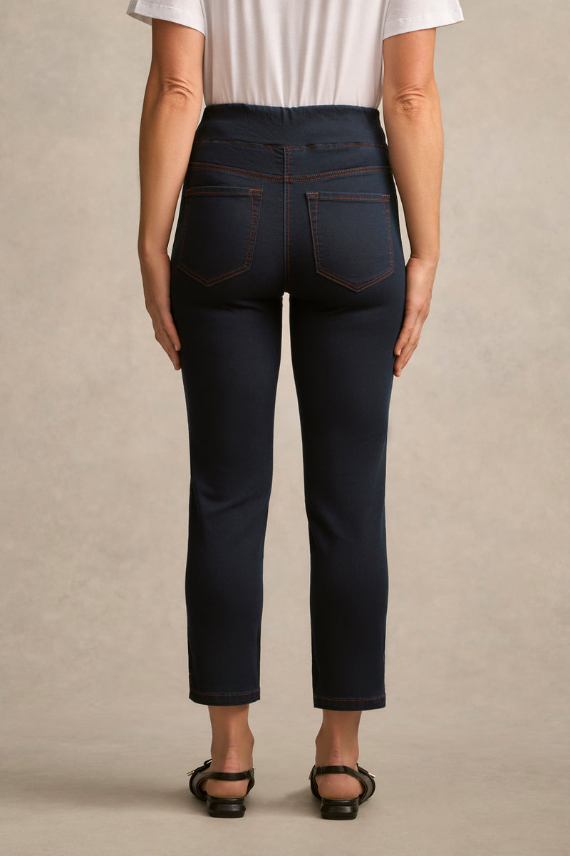 Bengajean® 3/4 Slim Leg - Clean Denim Blue