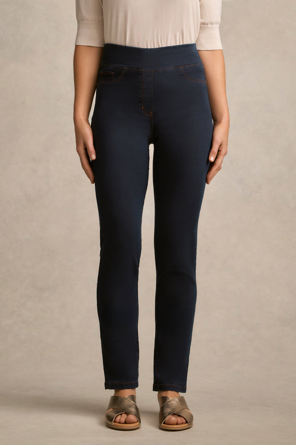 Bengajean® Full Length Straight Leg - Clean Denim Blue