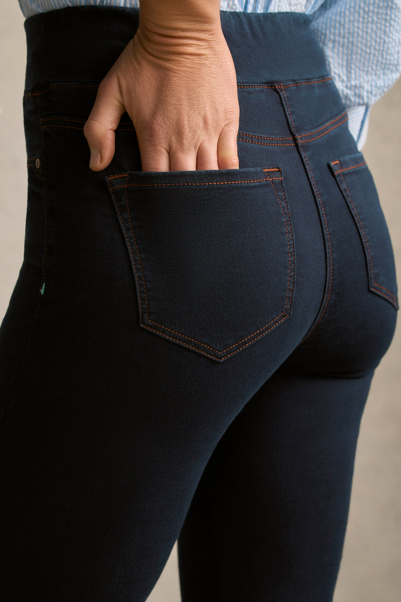 Bengajean® Good Earth Cotton® Straight Leg - Clean Denim Blue