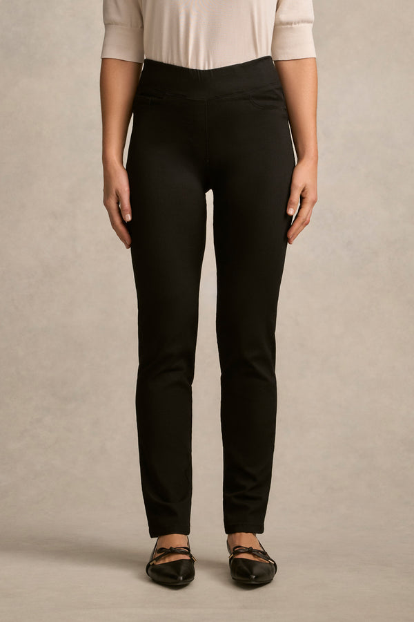 Bengajean® Full Length Straight Leg - Black