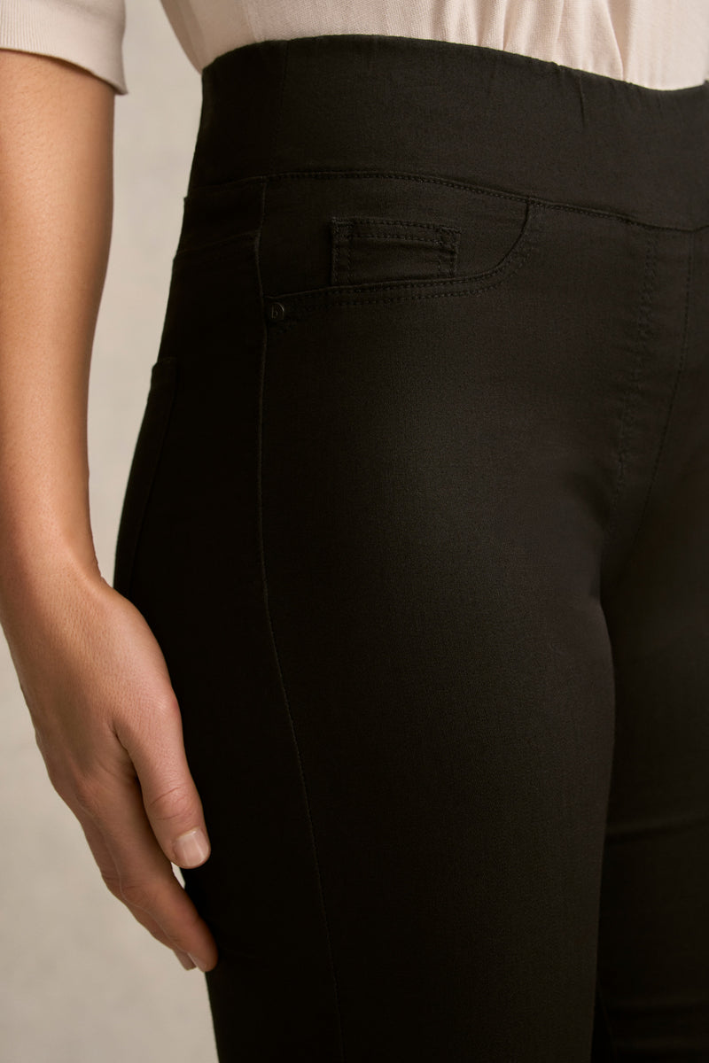 Bengajean® Full Length Straight Leg - Black