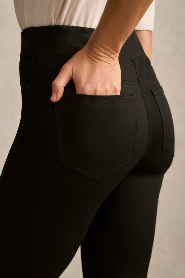 Bengajean® Full Length Straight Leg - Black
