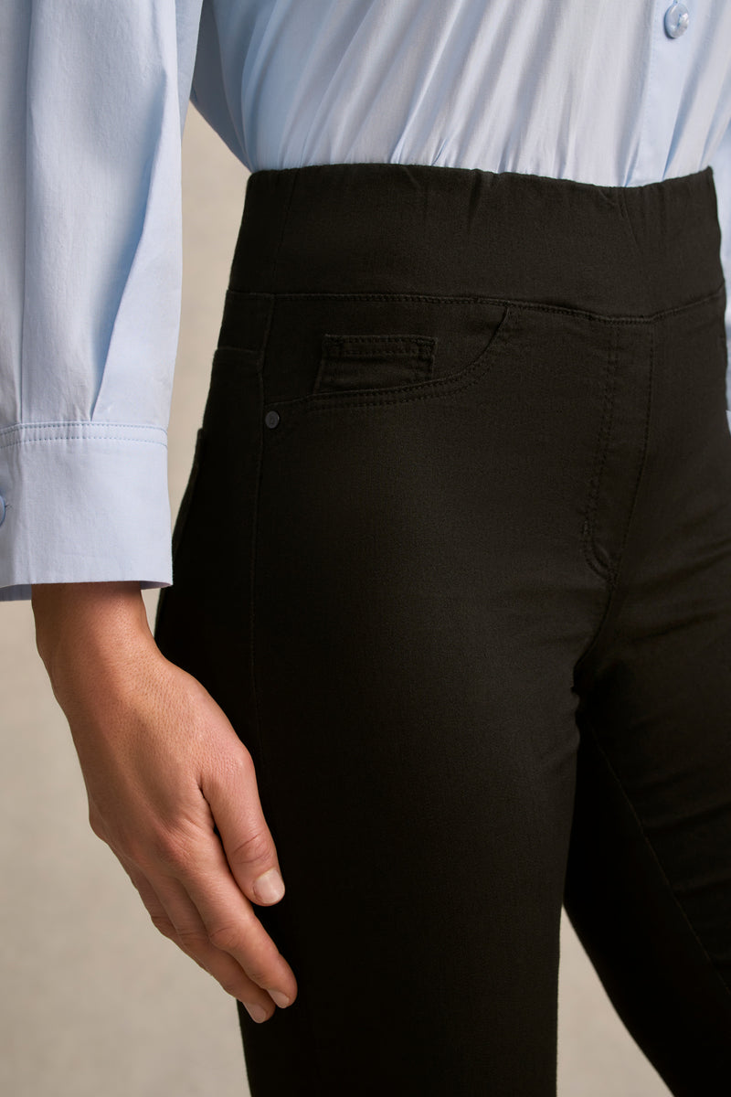 Bengajean® Full Length Skinny Leg - Black