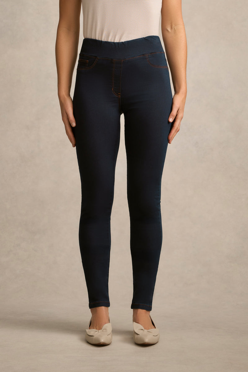 Bengajean® Full Length Skinny Leg - Clean Denim Blue