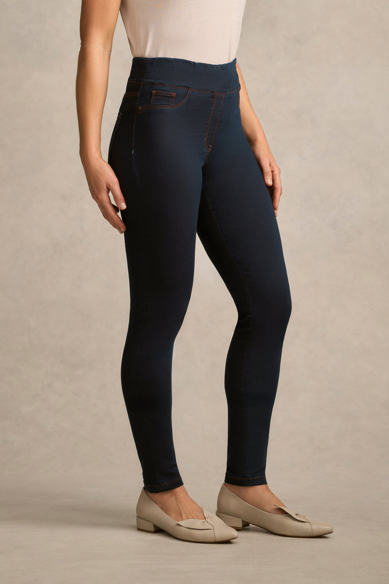 Bengajean® Full Length Skinny Leg - Clean Denim Blue