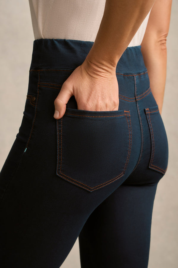 Bengajean® Full Length Skinny Leg - Clean Denim Blue