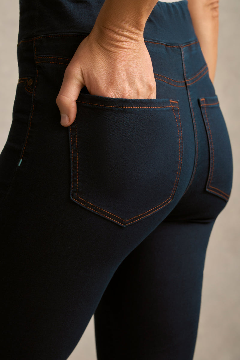 Bengajean® Good Earth Cotton® Skinny Leg - Clean Denim Blue