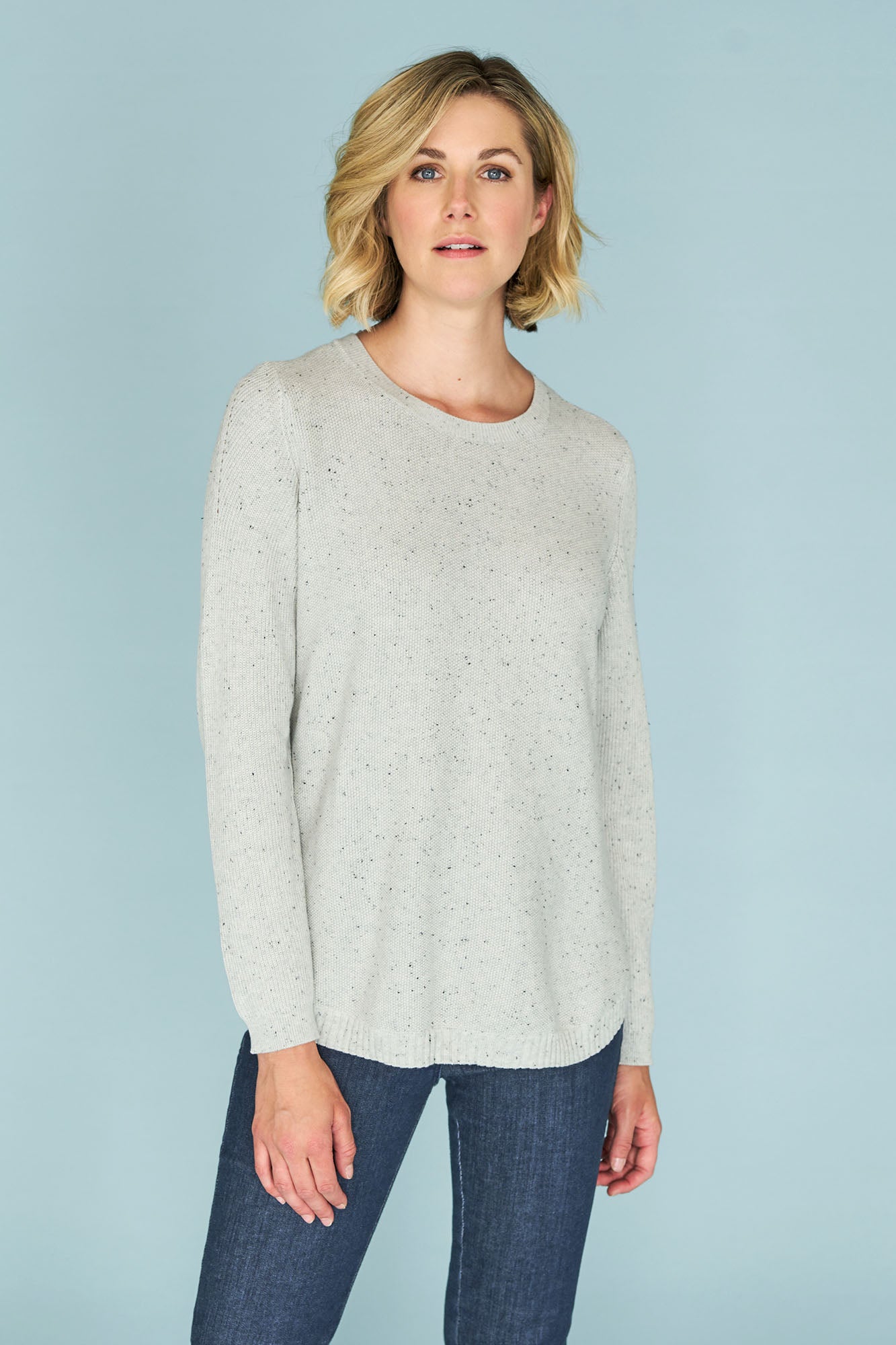 Grey on sale blue jumper