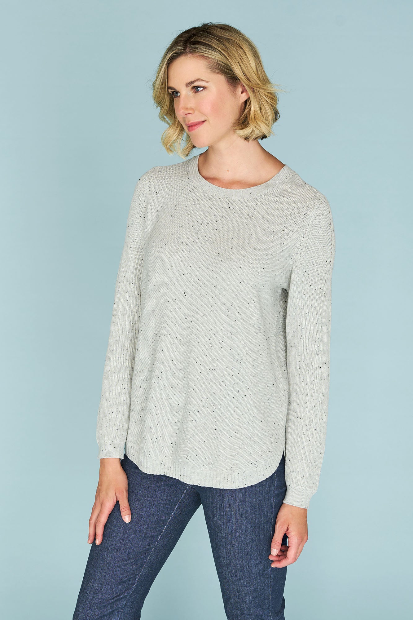 Long cotton store jumpers