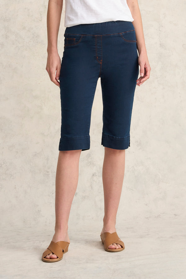 Bengajean® Good Earth Cotton® Short - Denim Blue