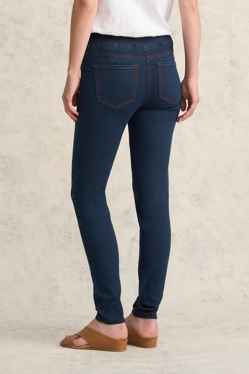 Bengajean Full Length Skinny Leg - Clean Denim Blue