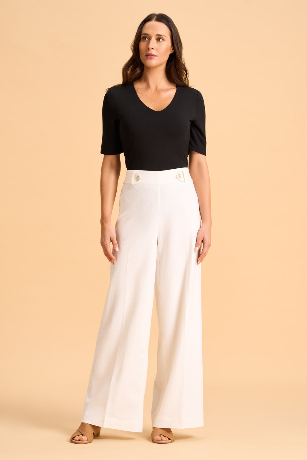 Buy White Rayon Solid Women Regular Wear Pant for Best Price, Reviews, Free  Shipping