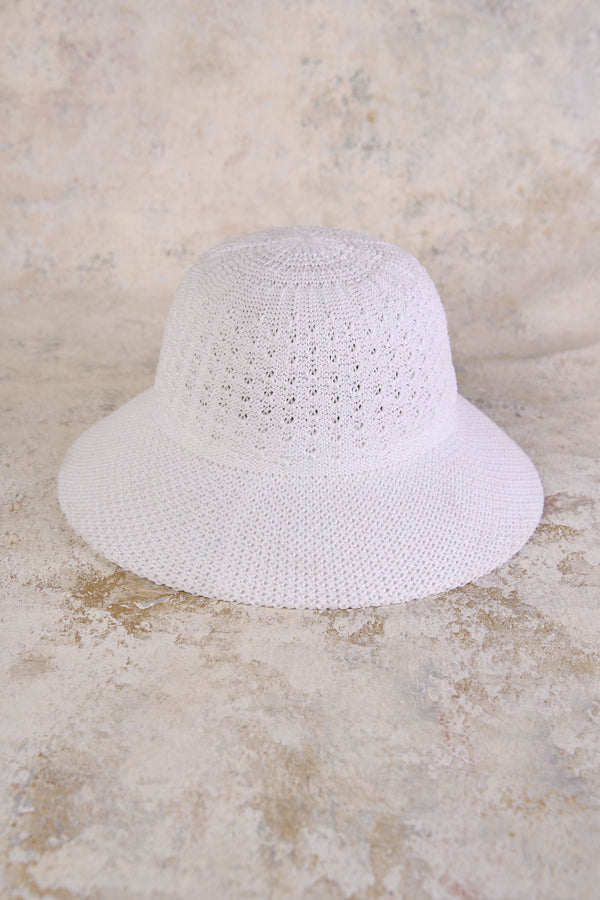 Summer Woven Cloche