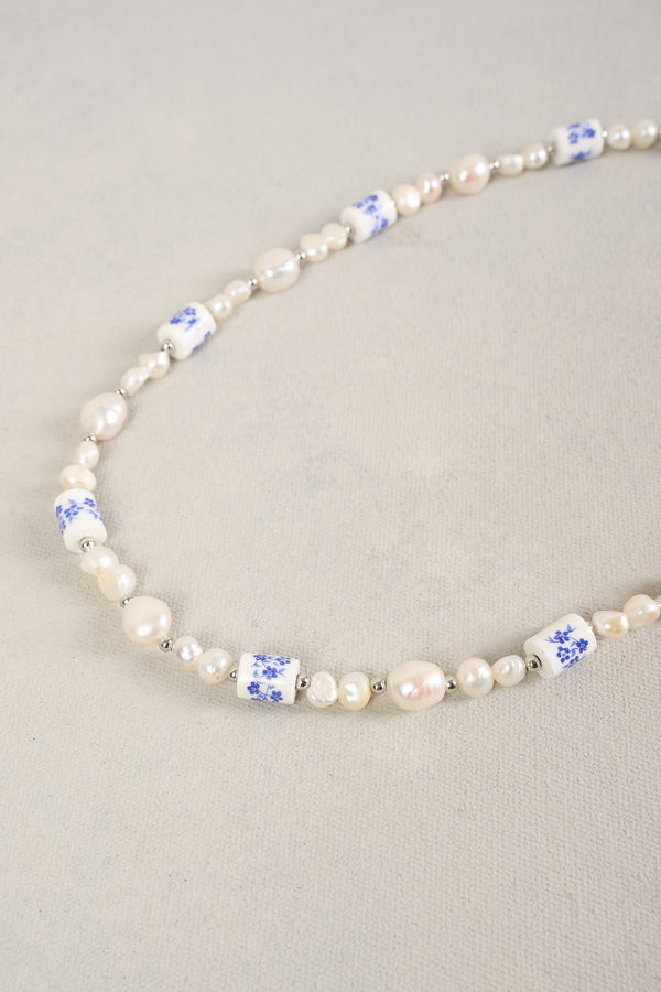 TOILE PEARL 2 IN 1 NECKLACE - MULTICOLOUR