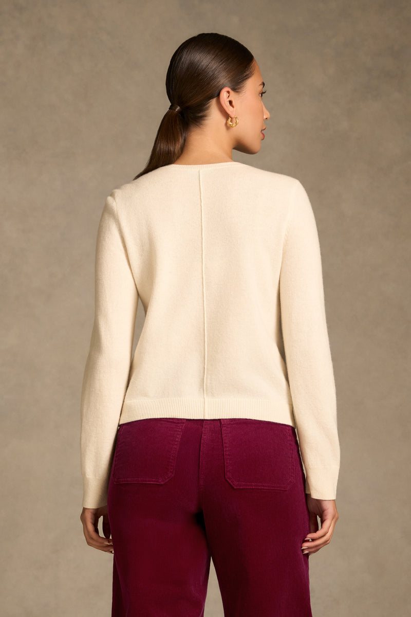 Classic Cardigan - Cream