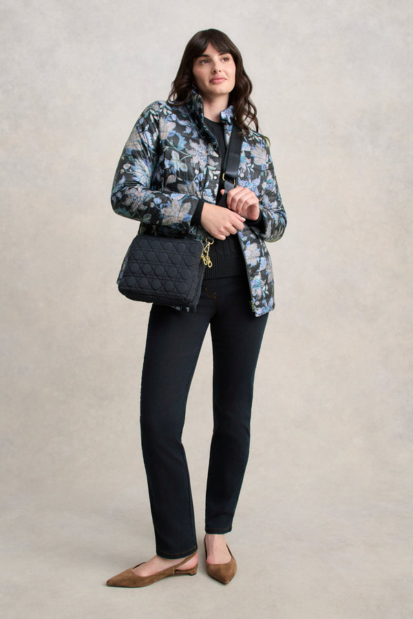 Reversible Puffer Jacket - Floral Chintz Print