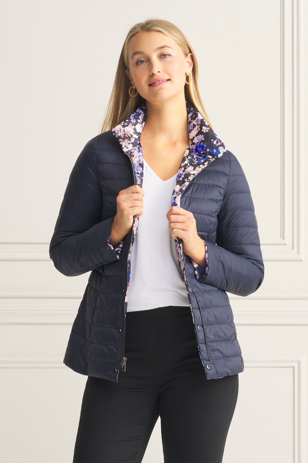 Blue illusion 2025 puffer jacket