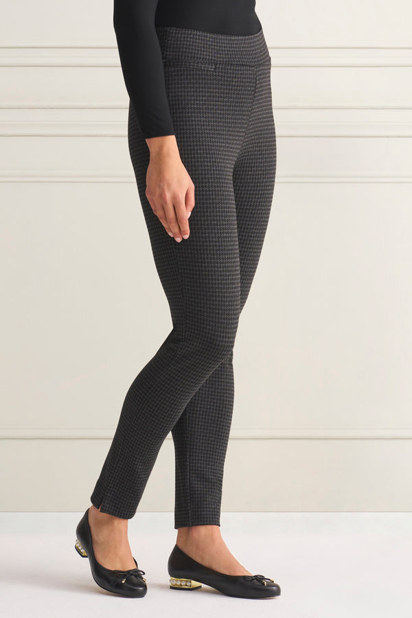 Houndstooth Ponte Pant
