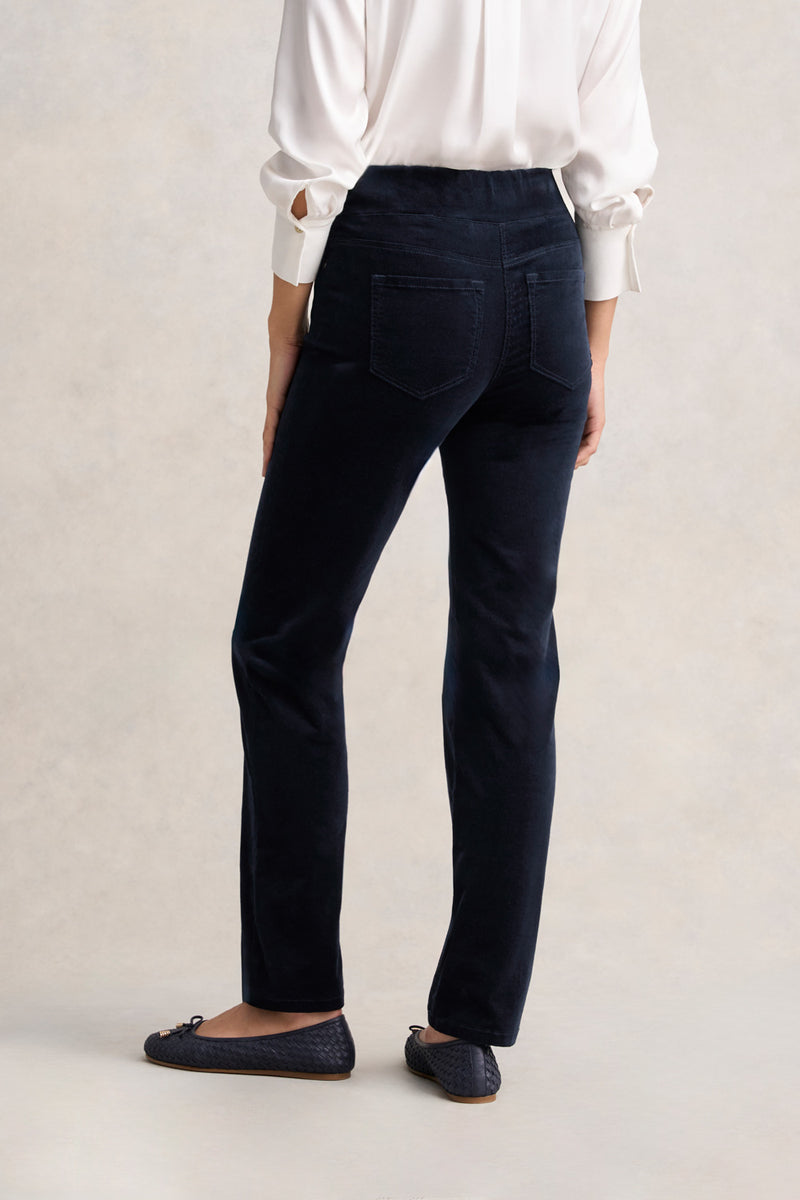 BENGAJEAN CORD STRAIGHT LEG - INK