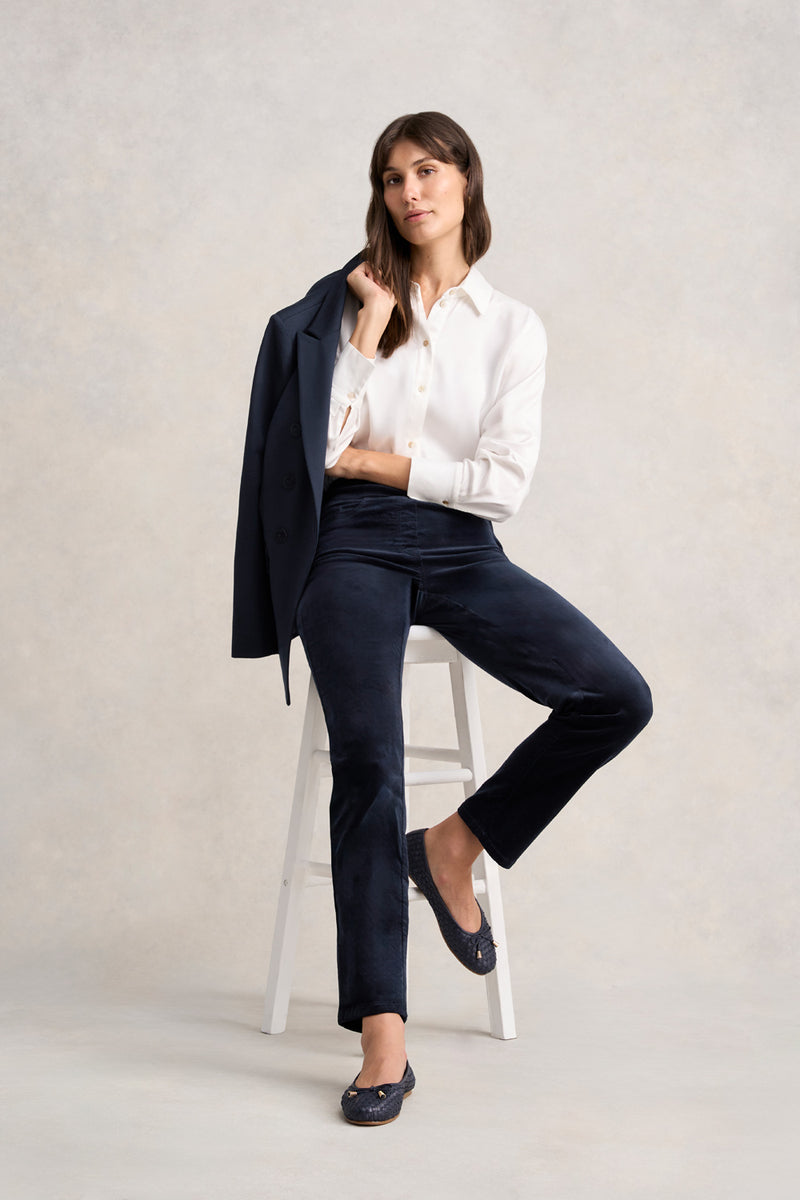 BENGAJEAN CORD STRAIGHT LEG - INK