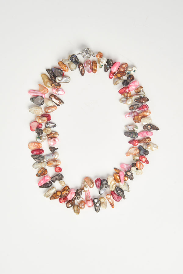Abstract Shell Necklace