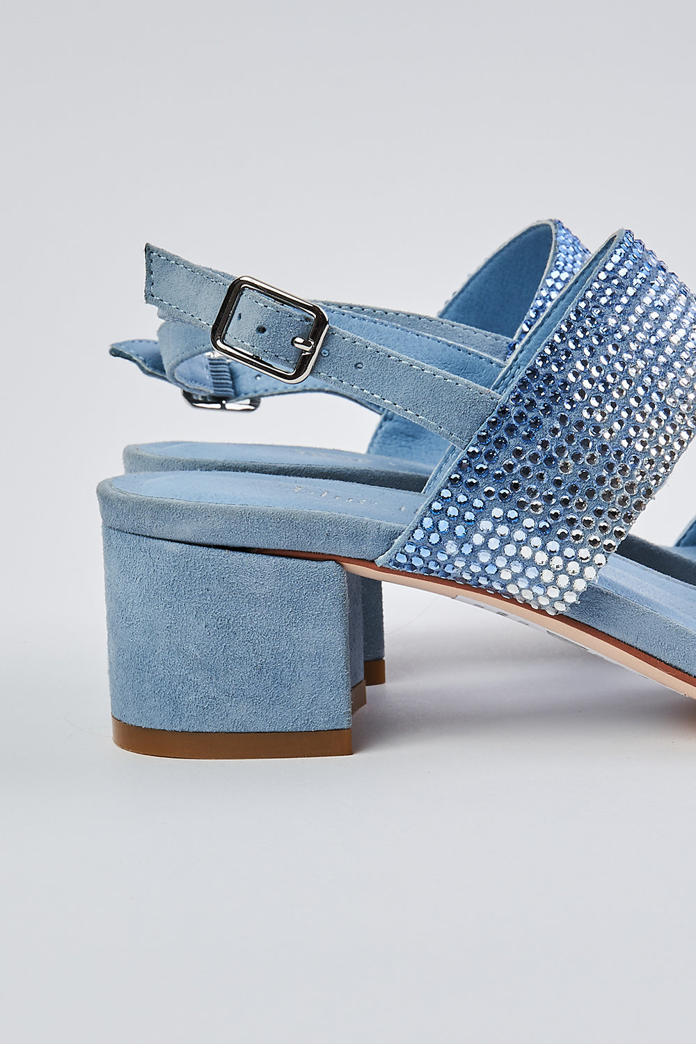 Baby blue clearance sparkly heels