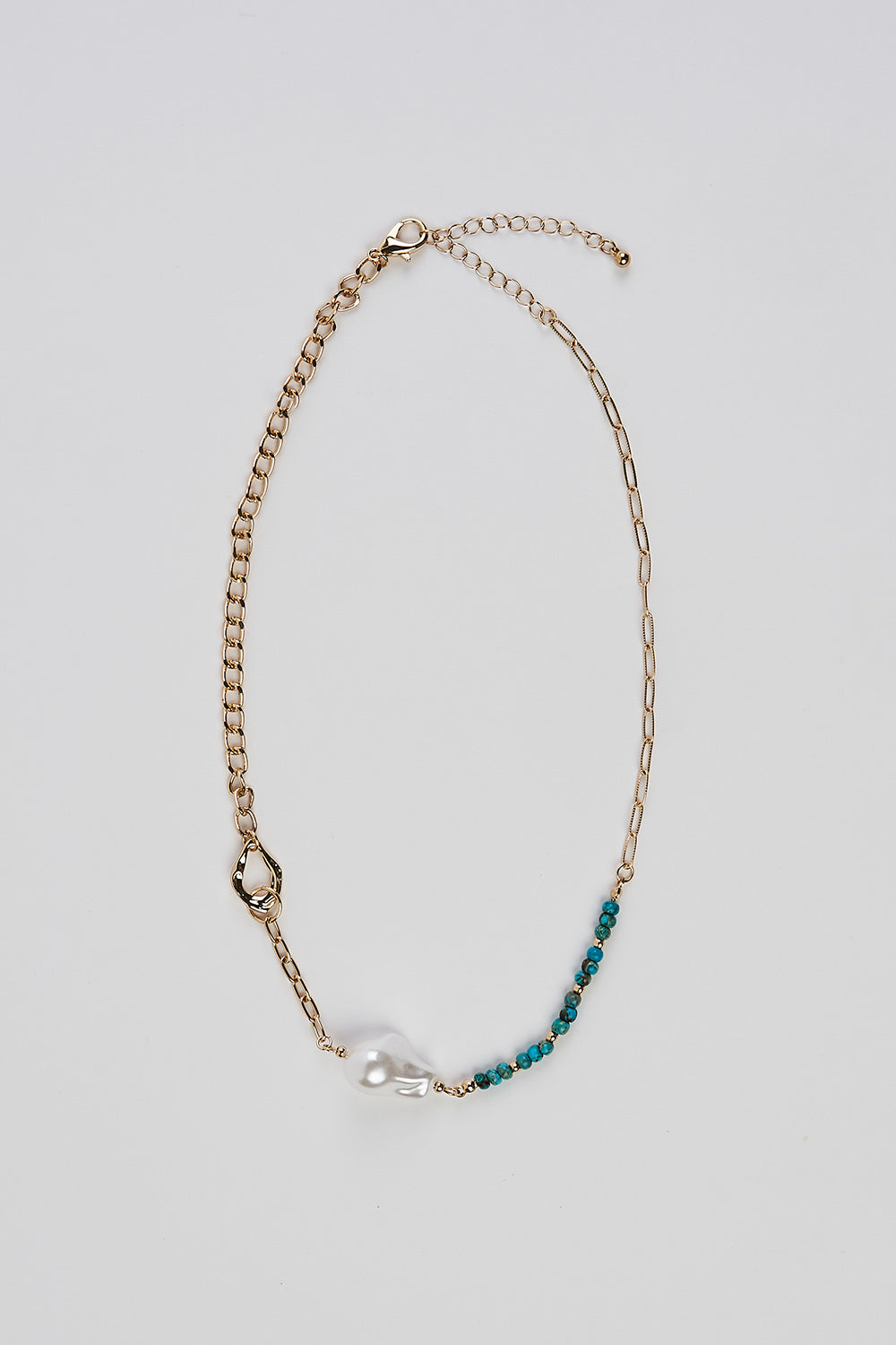 Aqua hot sale statement necklace