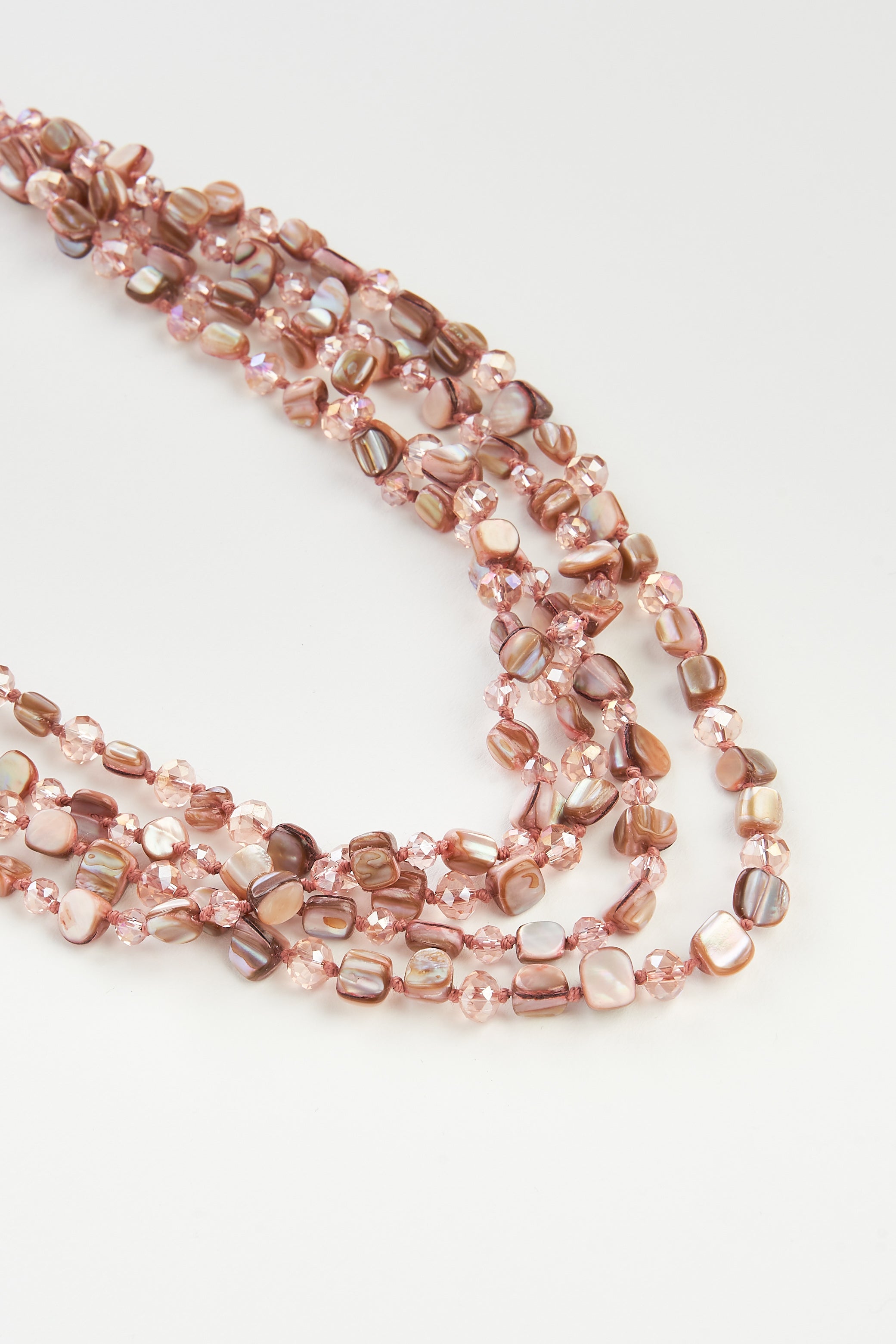 Rose gold store statement necklace